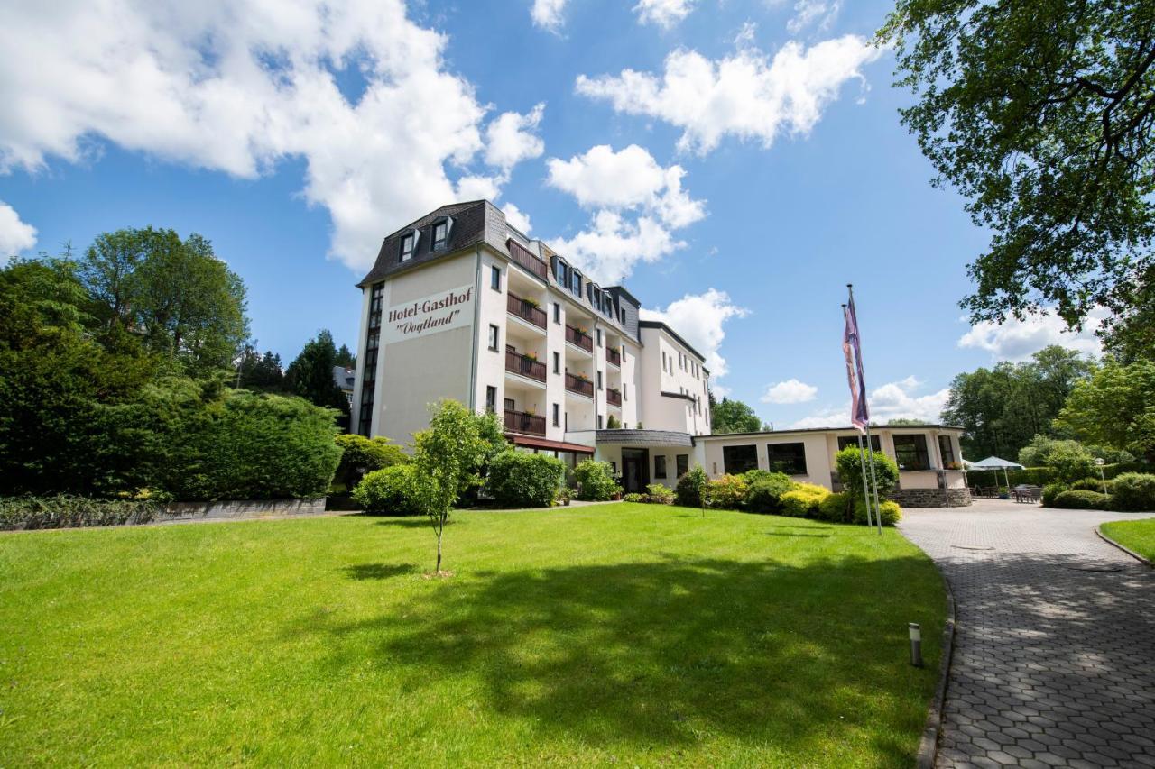 Hotel Vogtland Bad Elster Bagian luar foto